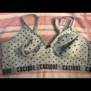 Lane Bryant Cacique bra 48DD cotton